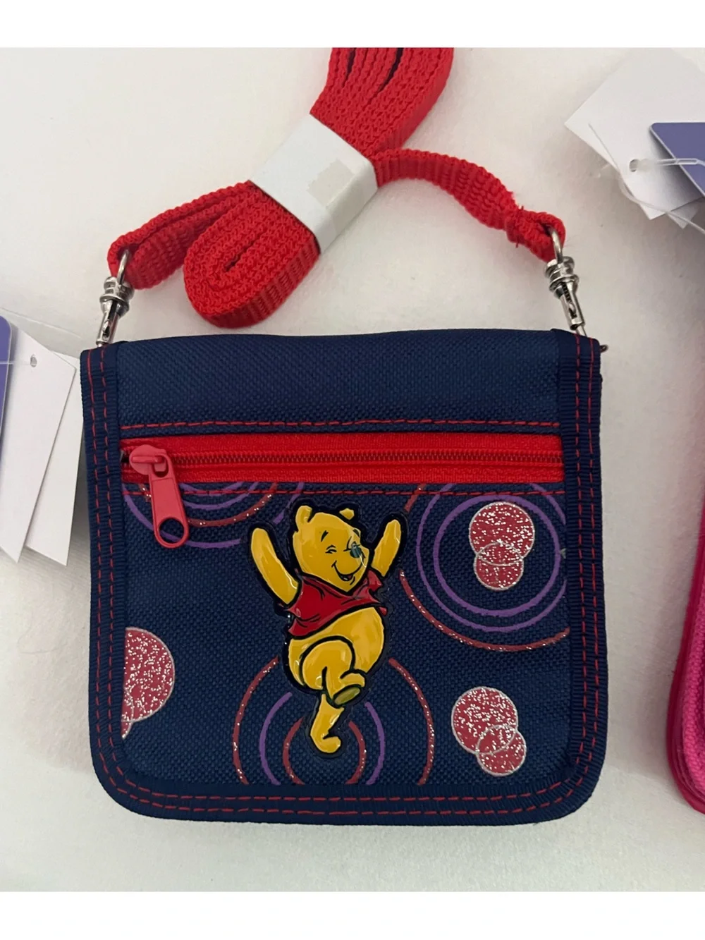 Vintage Disney Kids Winnie the Pooh Crossbody Wallets Y2K Deadstock